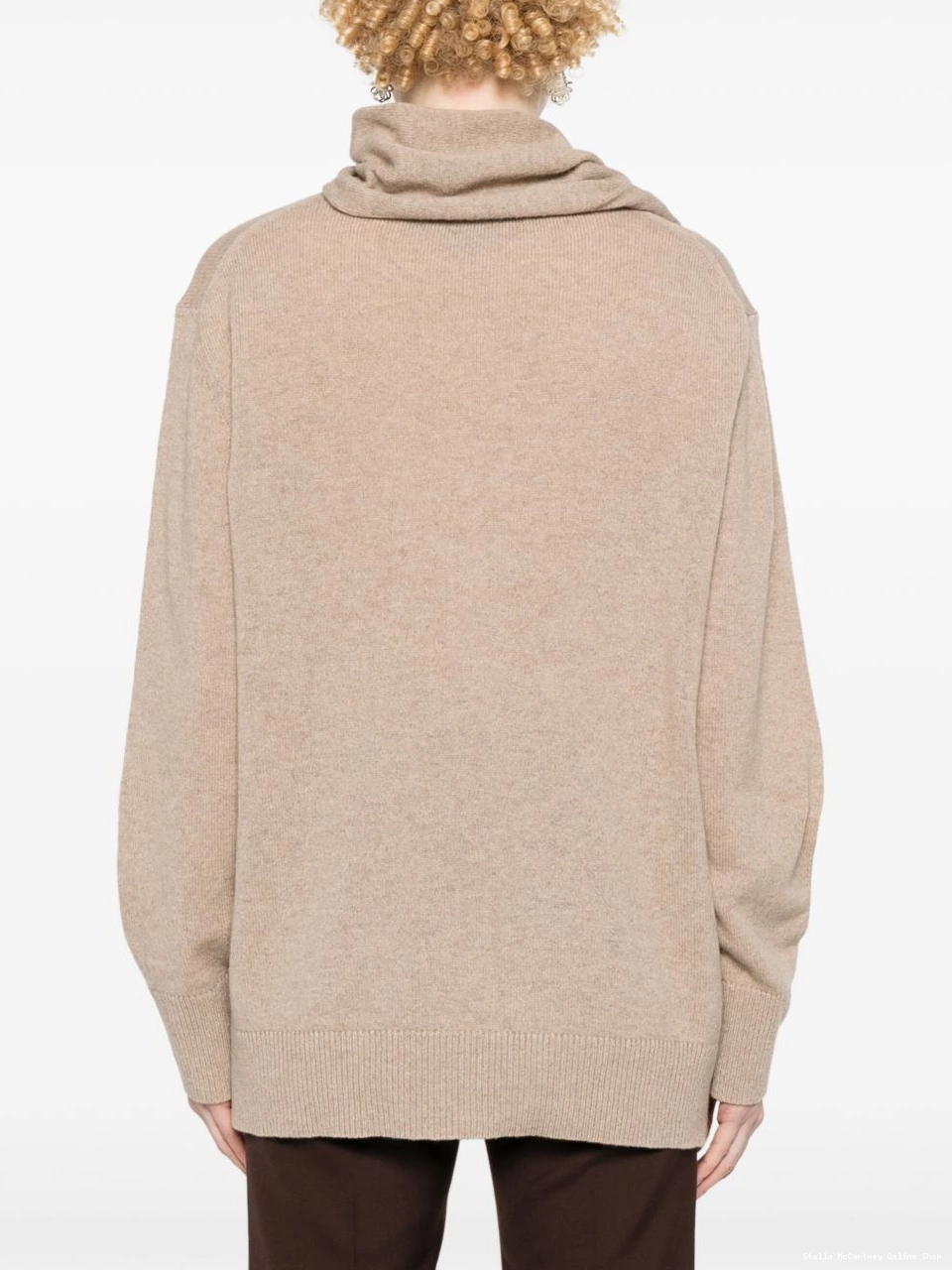 Affordable cashmere-blend sash-detail jumper Stella McCartney Women 0418